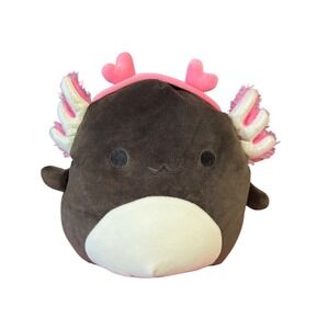 Squishmallows Jaelyn Axolotl Plush 7 Inch Valentine Hearts Wings Toy